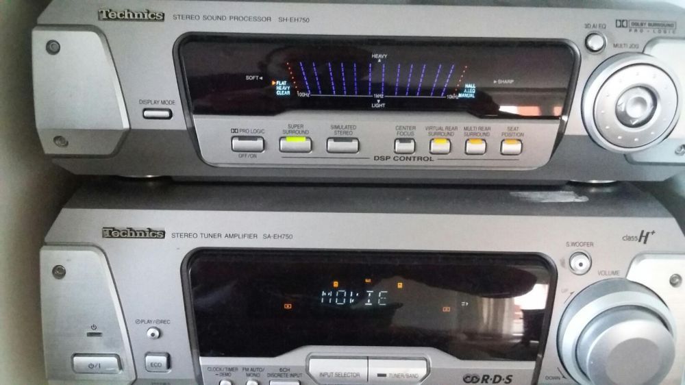 Aparelhagem technics wi-fi eh-750