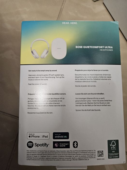 Słuchawki bezprzewodowe Bose