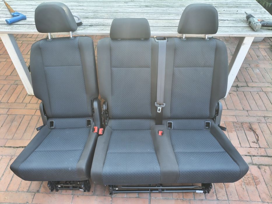 Kanapa tył vw caddy 3 isofix