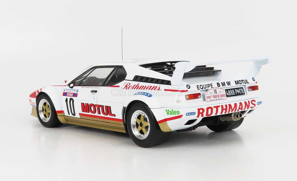 1:18 Ixo BMW M1 (E26) Tour de Corse 1982 B. Darniche / A. Mahe