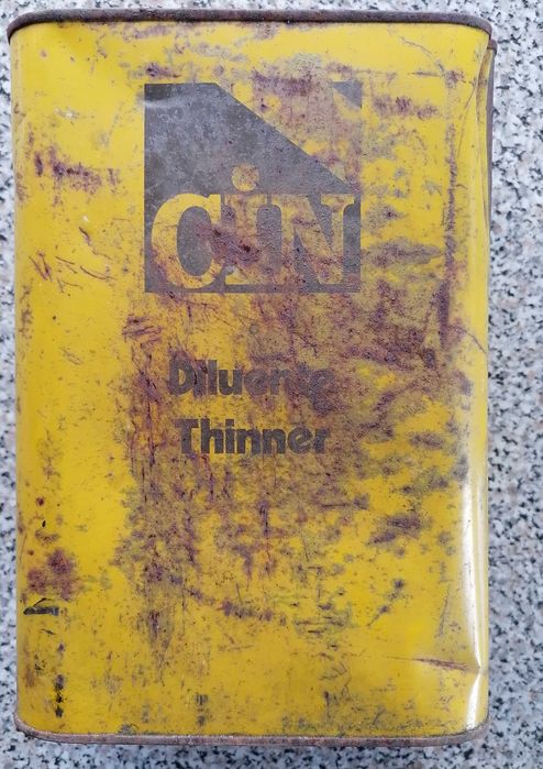 Lata Diluente Vintage – CIN