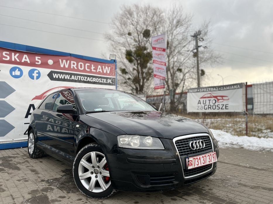 Audi A3 8p 1.9 TDI//Alufelgi//Klimatyzacja//Czujniki cofania//Zamiana