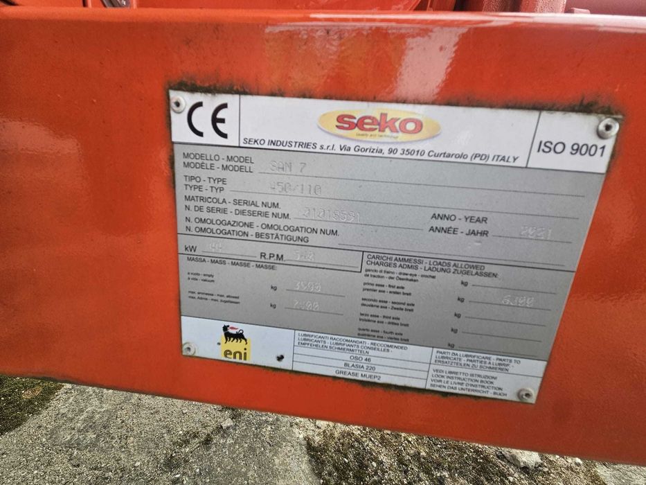 Wóz paszowy Seko SAMURAI 7 450/110 | 2021 ROK | FABRYCZNIE NOWA