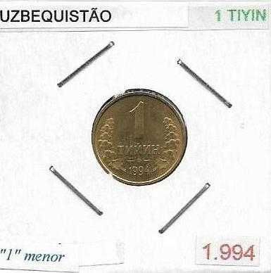 Uzbequistão - - - - - Moedas
