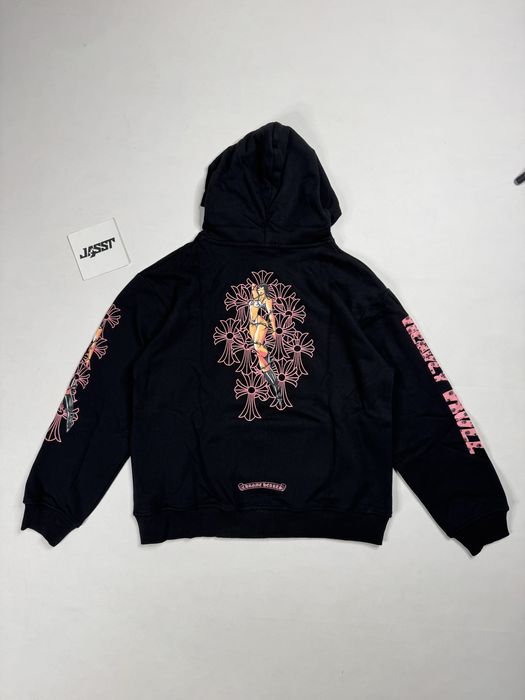 Худи зип Chrome Hearts | Кофта Хром хартс