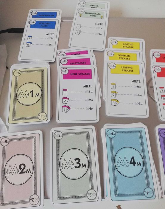 Monopoly Niemcy - karty