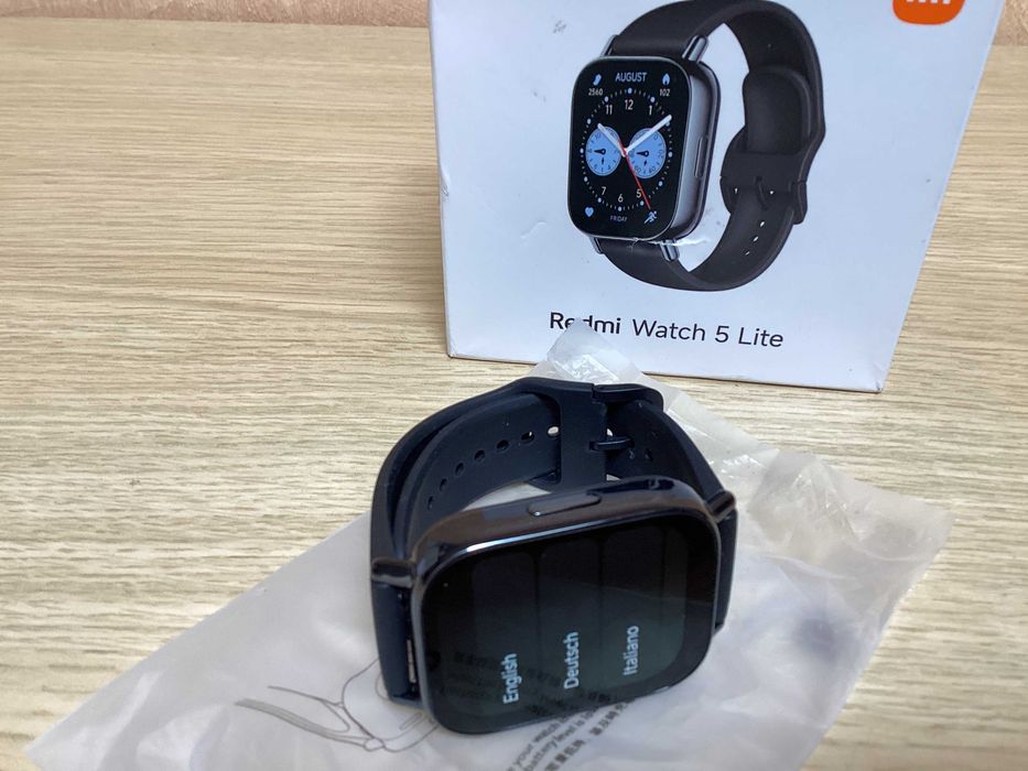 Xiaomi REDMI Watch 5 Lite Bluetooth GPS 48mm AMOLED Preto Resistente 5ATM SpO2