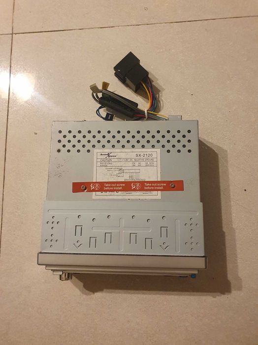 Autoradio leitor cd novo.