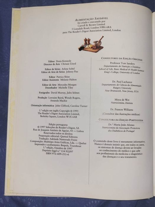 Livro de Alimentação Saudável