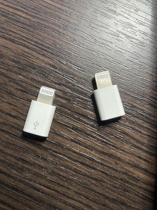 Перехідник lightning на micro Usb