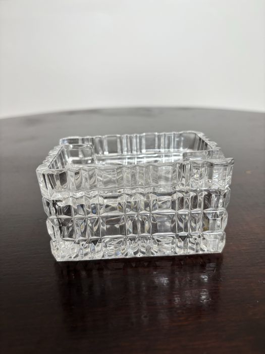 Kryształowa popielniczka PRL