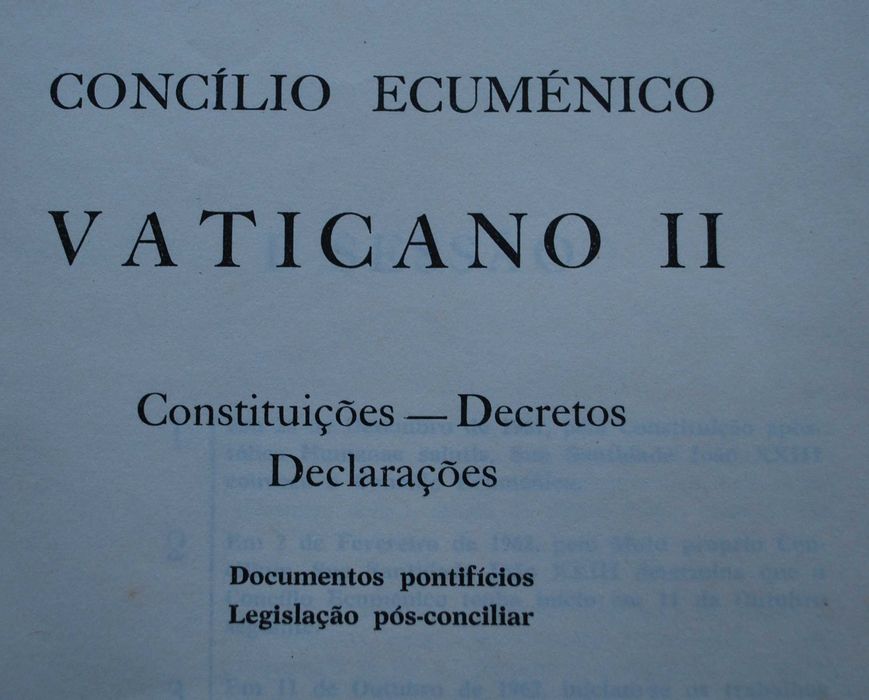 Vaticano II Concílio Ecuménico