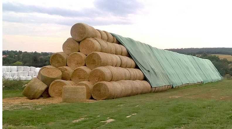 FLIZ ochronny- plandeka do okrywania, na słomę siano BELKI BALOTY