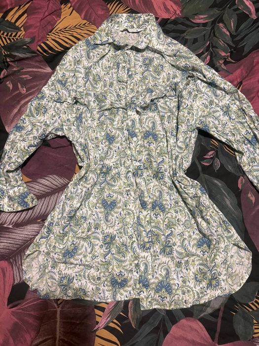 Подовжена рубашка zara xs-m