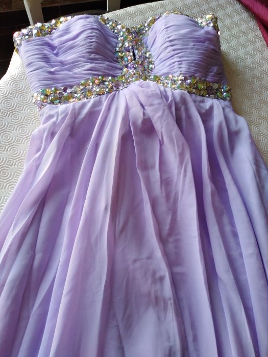 Vestido Novo Passagem de Ano, Finalistas, Casamento (Pedras Reais)