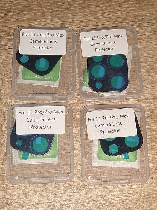 4xSzkło na Aparat/iPhone 11 pro/11 pro max/Zestaw
