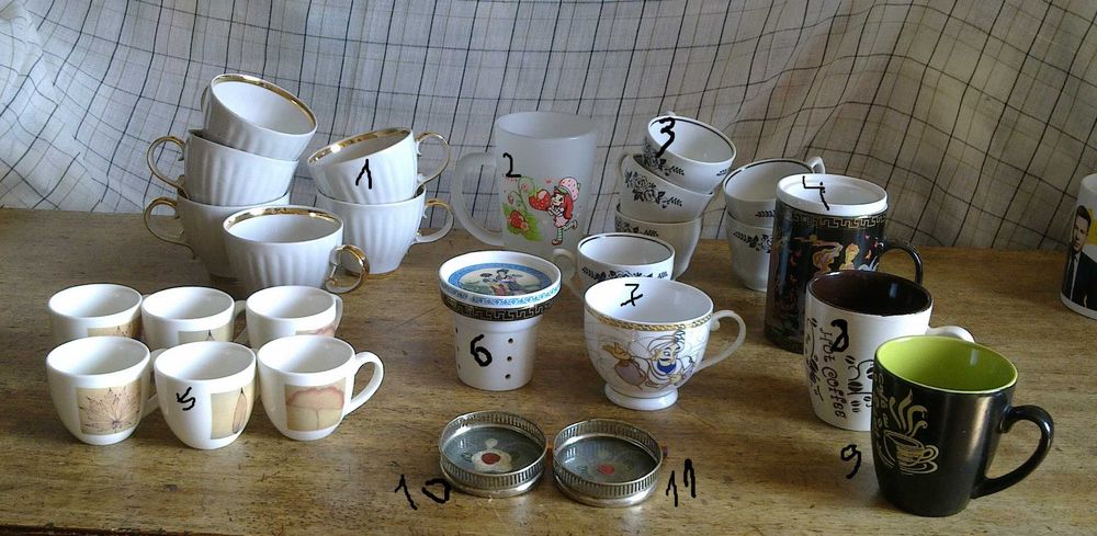 Кружки, Чашки кофейные, чайные, кружки пивные