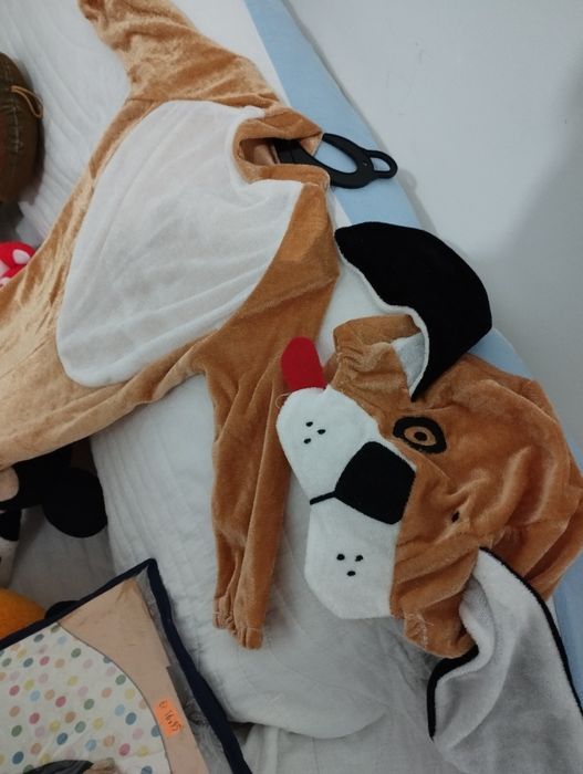 Fato de Carnaval Cão para Bébé