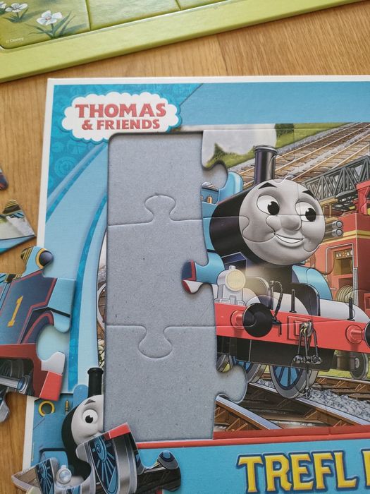 Puzzle 15 i 12 elementów Kubuś Puchatek Tomek i przyjaciele