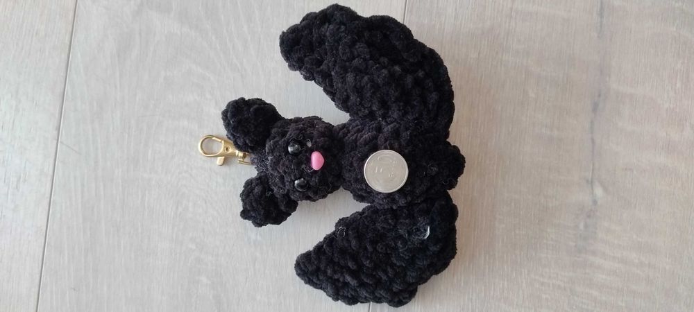 Nietoperz Bryloczek handmade