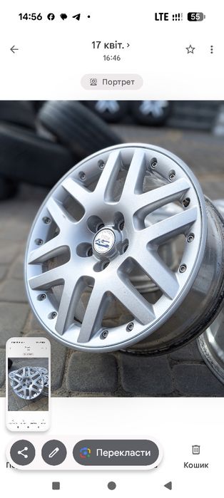 Диски легкосплавні титани 5x100 R16 Volkswagen Polo Golf4 Tacqua Nivus T-cross Taigo Taigun Skoda Kamig Kushaq Fabia Scala Audi A2