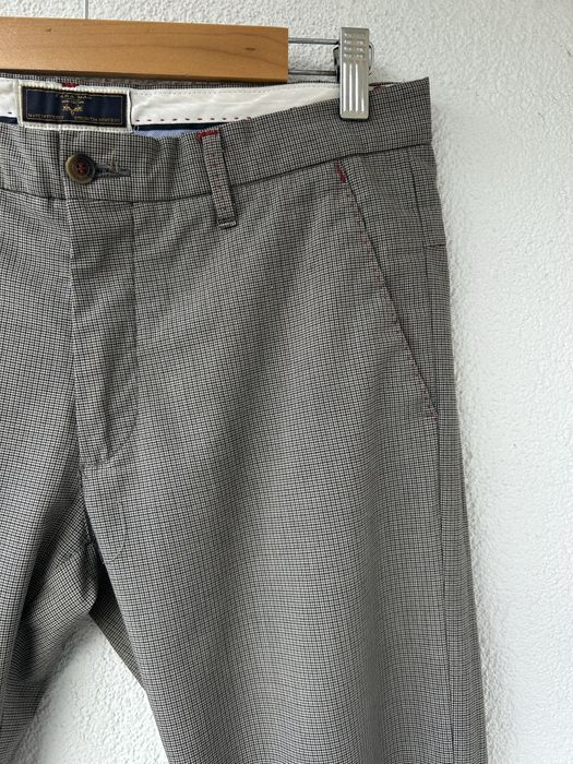 ZARA Man męskie spodnie w kratę chinosy  M