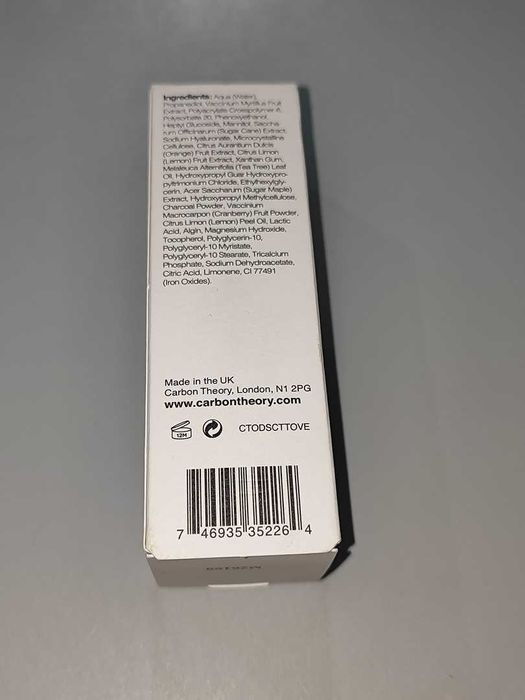 Serum Na Noc Carbon Theory Charcoal Tea Tree Oil & Vitamin E 30ML Nowe