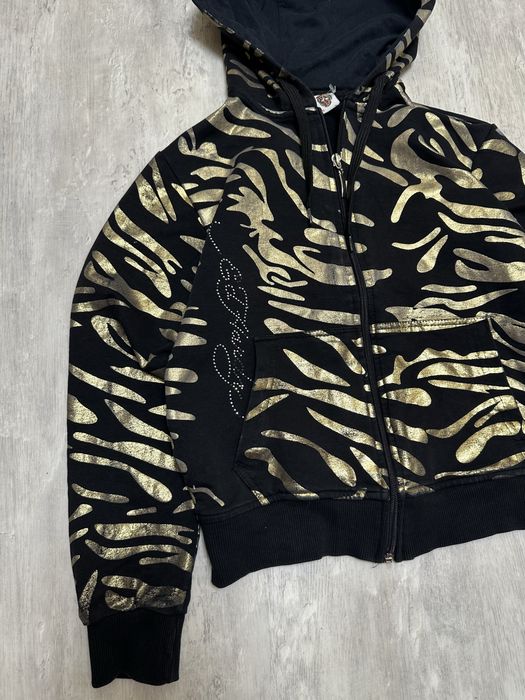 Женское зип худи ed hardy y2k