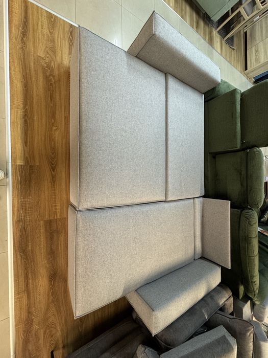 Naroznik Mikara szary naroznik z funkcja spania