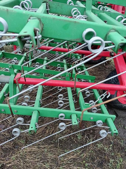 Пружинна борона UNIA AKCENT 12, штригельна, пружина d 7 мм, 2014 р.в.