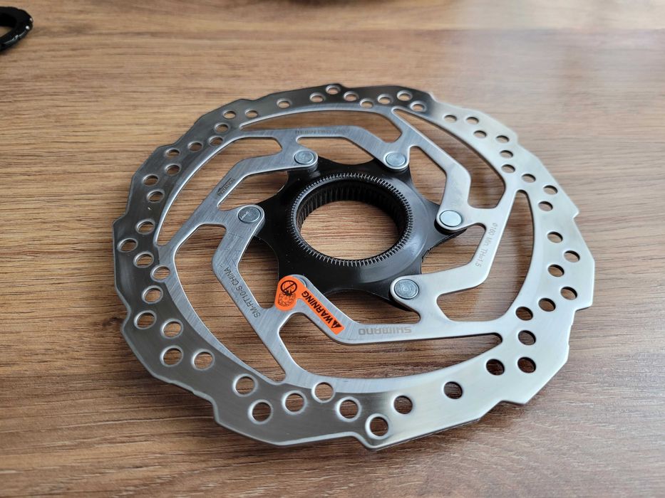 Zestaw 2x tarcza hamulcowa Shimano SM-RT10 180 mm i 160 mm