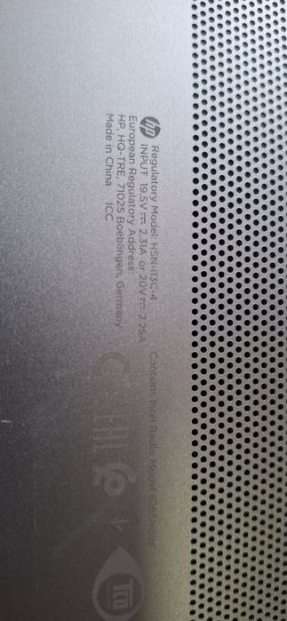 Portatil HP i7-8650u