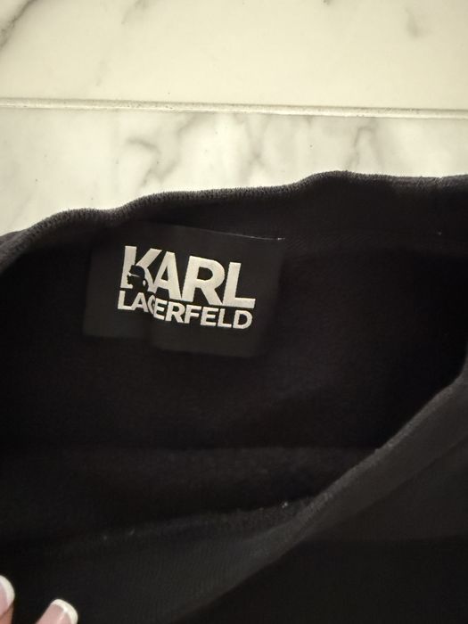 Karl Lagerfeld bluza czarna xs, 34