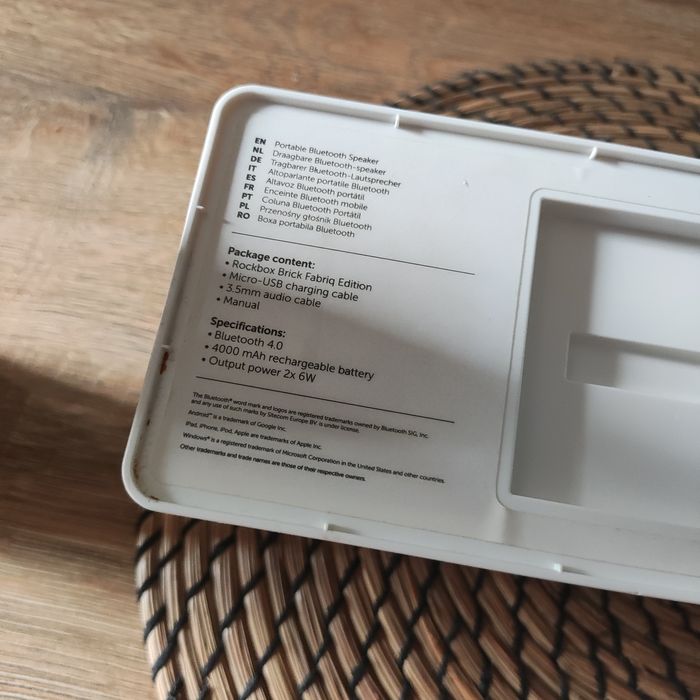 Głośnik rockbox używany