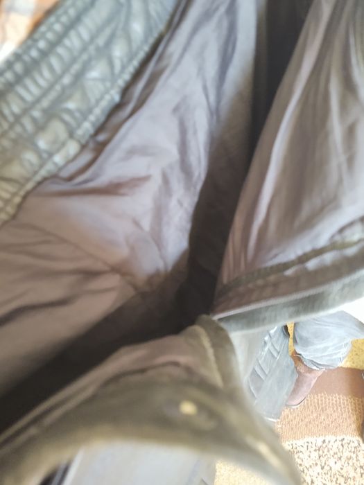 Байкерські мото штанишкіряні чоловічі Ashman,теплі