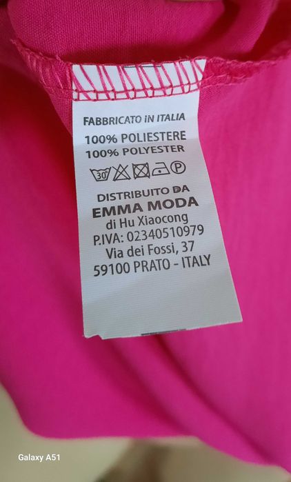 Sukienka fuksja hiszpanka