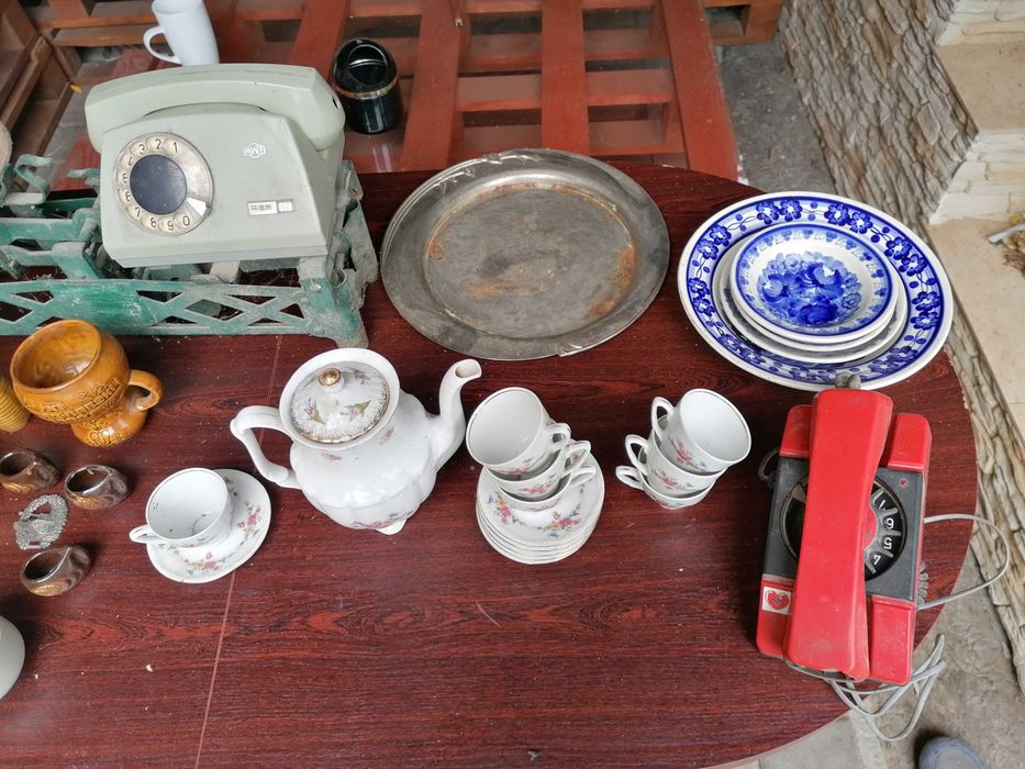 porcelana, telefony, waga PRL