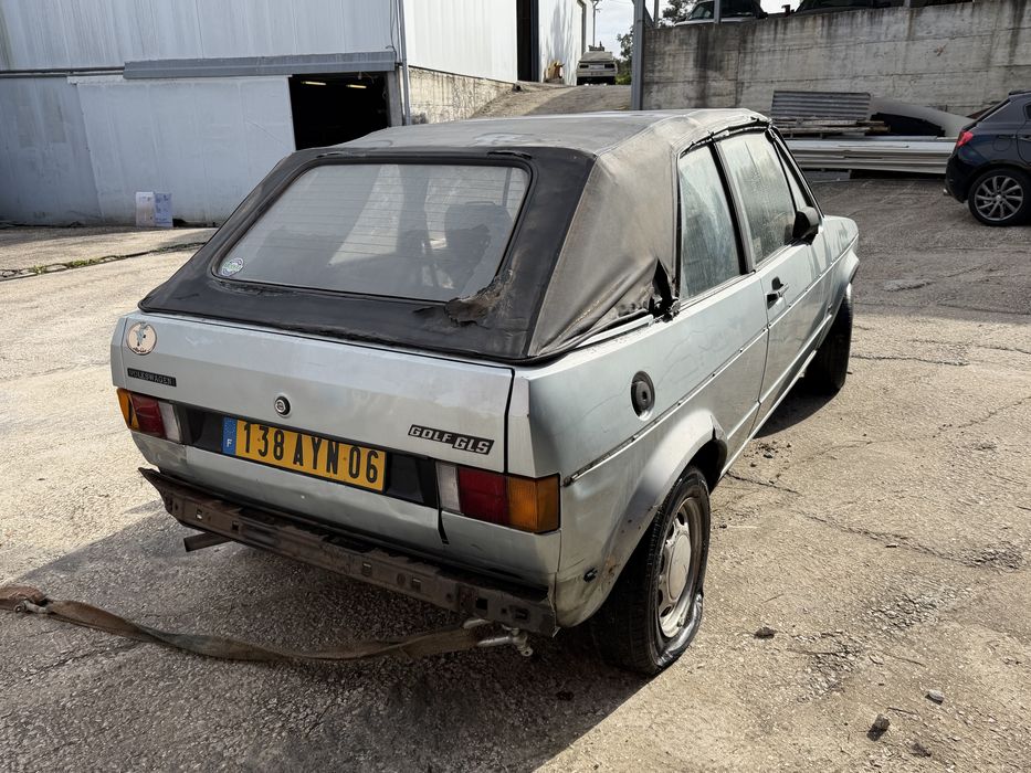 Peças vw golf mk1 cabrio 1.5 Gli 1.6 /1.8