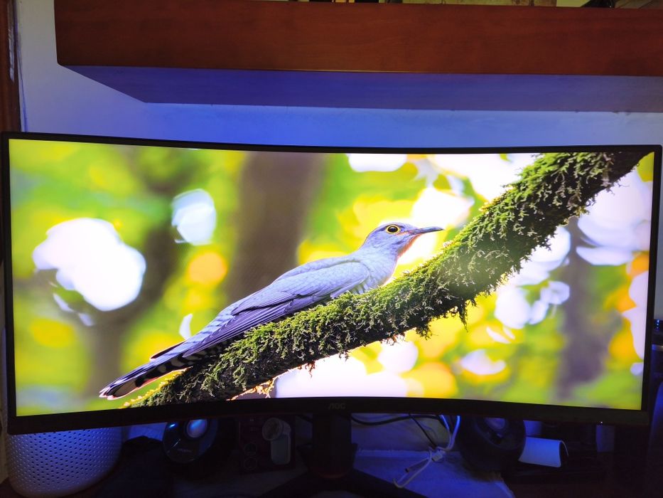 Monitor AOC Gaming Curvo 34" 2K -Como Novo