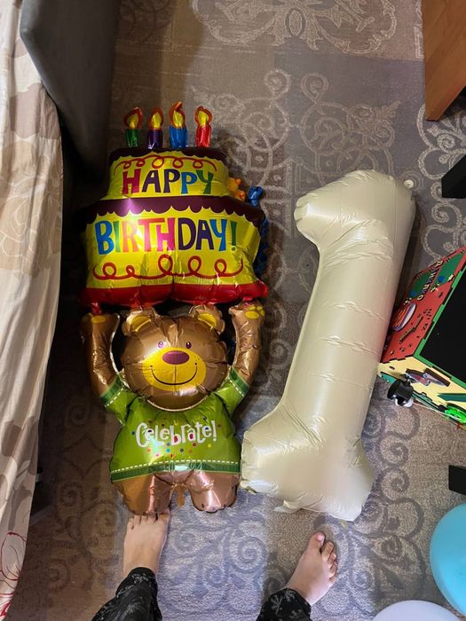 Кульки до дня народження, 1,2