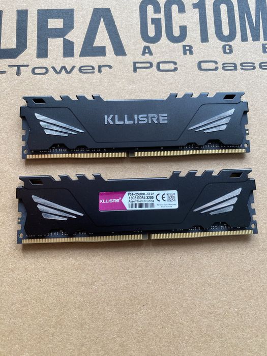 Kllisre 2x16gb 3200, ddr4, cl22. ОЗУ 32gb