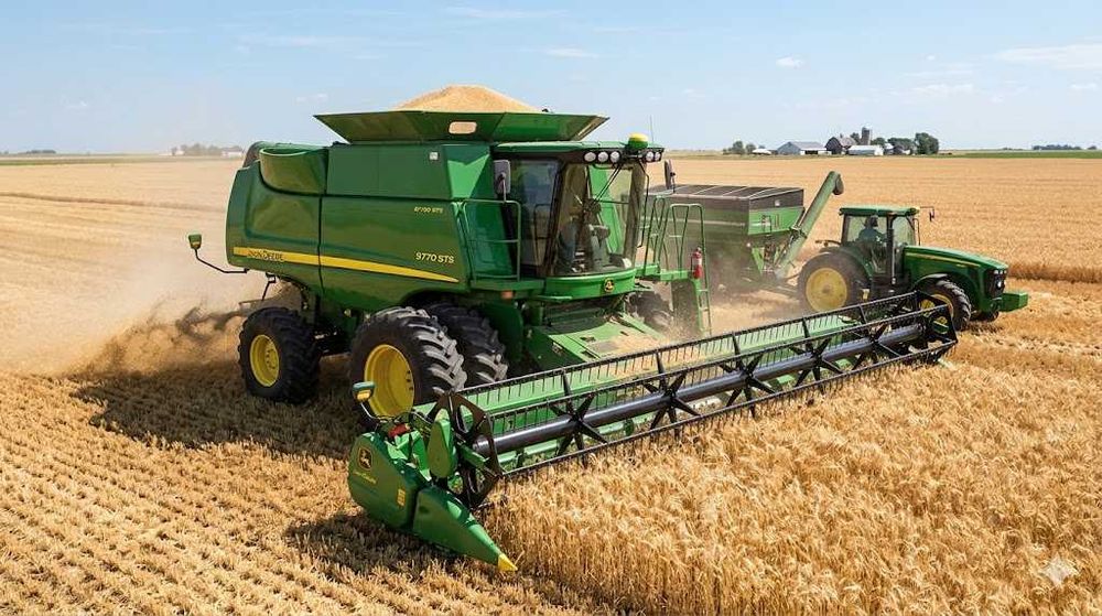 Пропонуємо в оренду зернозбиральні комбайн, комбайн John Deere STS9770 2015 р.в .