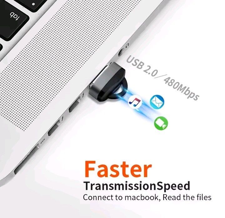 Mini USB - картридер Micro SD (USB 2.0) Супер компактный и стильный !