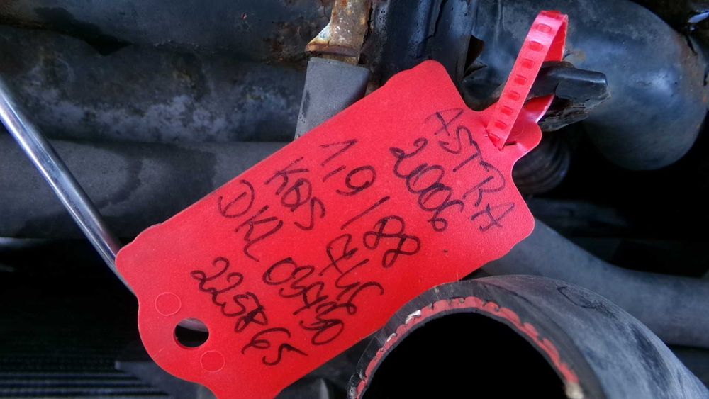 Sie66 Silnik kompletny opel astra H 1.9cdti 120km BDB wysyłka gwarancja
