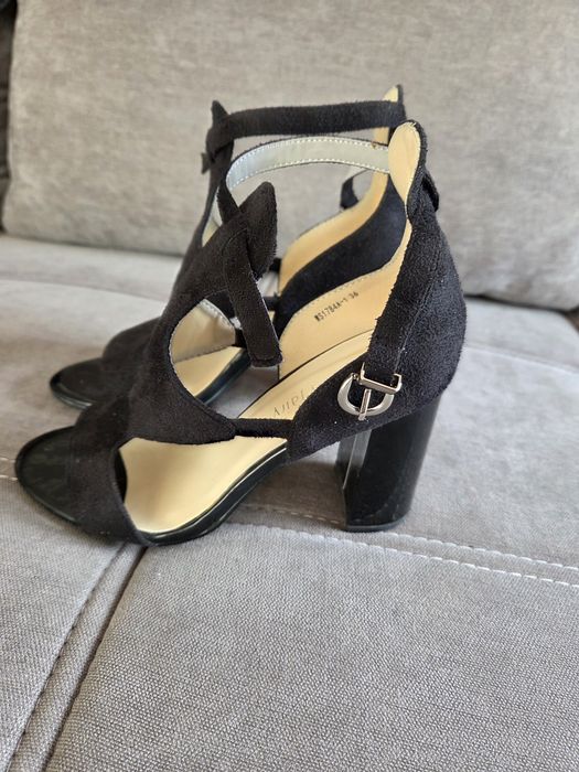 Buty damskie sandały lato obcas