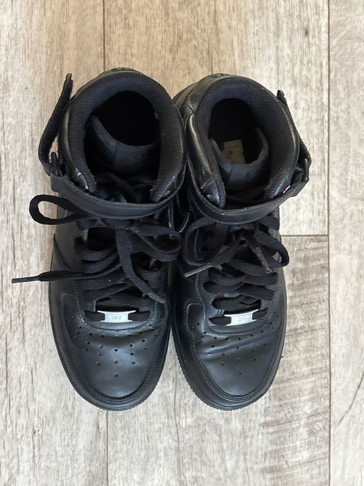Кросівки Nike чорні(високі)