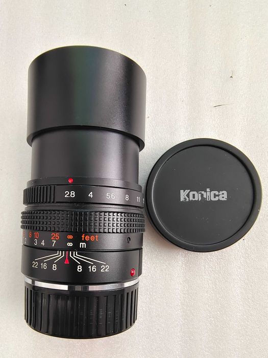 obiektyw Konica M-Hexanon 90mm F2,8 mocowanie Leica M