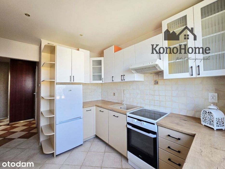 3 pokoje, balkon, klimatyzacja Centrum Lubonia