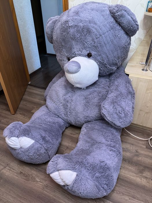 Ведмедик 300 см Сірий колір