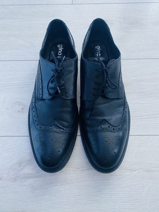 Eleganckie  meskie skórzane buty Gino Rossi